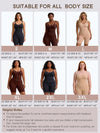 Bathroom Friendly Seamless Shapewear Bodysuit