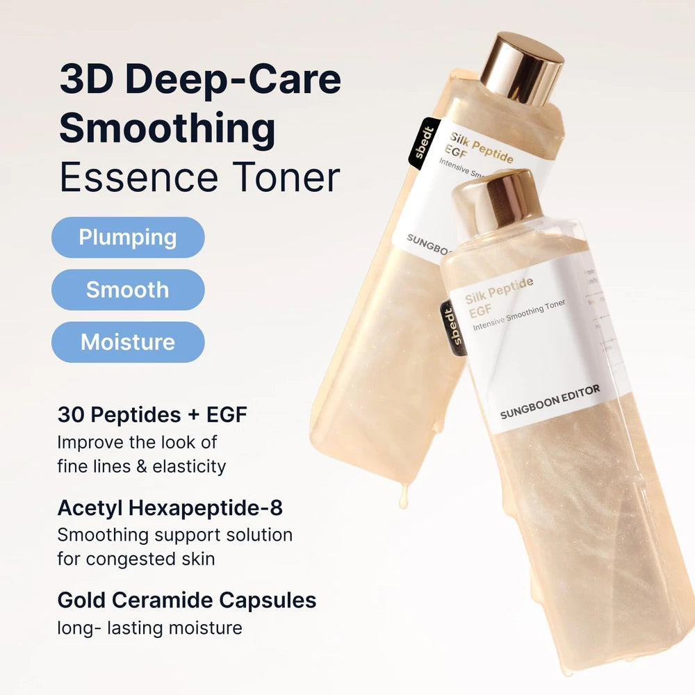 Sungboon Editor Silk Peptide EGF Toner