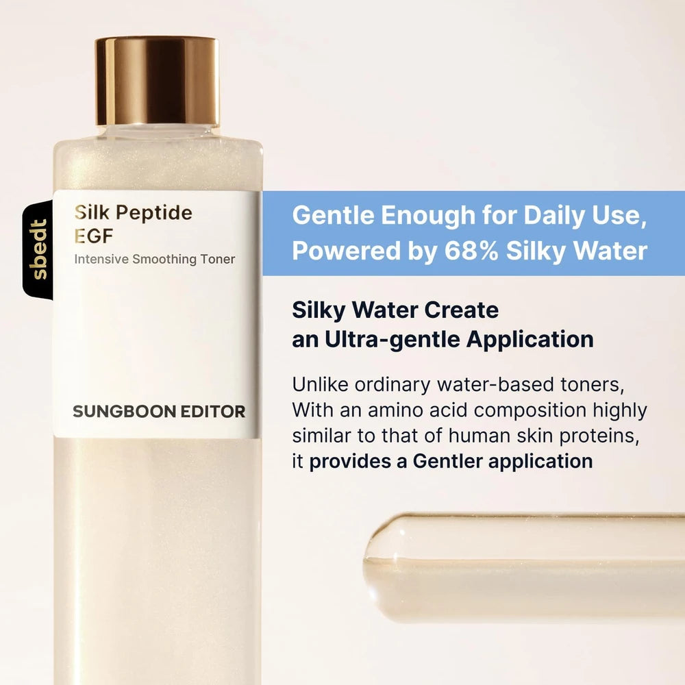 Sungboon Editor Silk Peptide EGF Toner