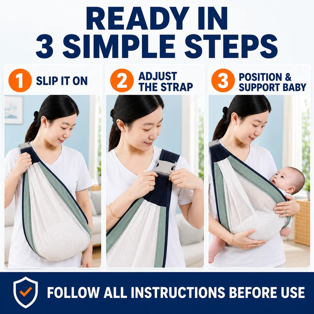 Baby carrier (Single Strap