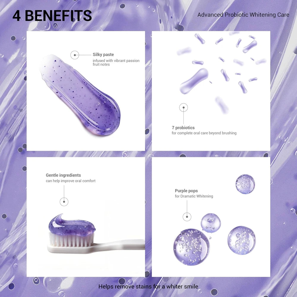 MSDRWIKEY 7-Pro Whitening Toothpaste