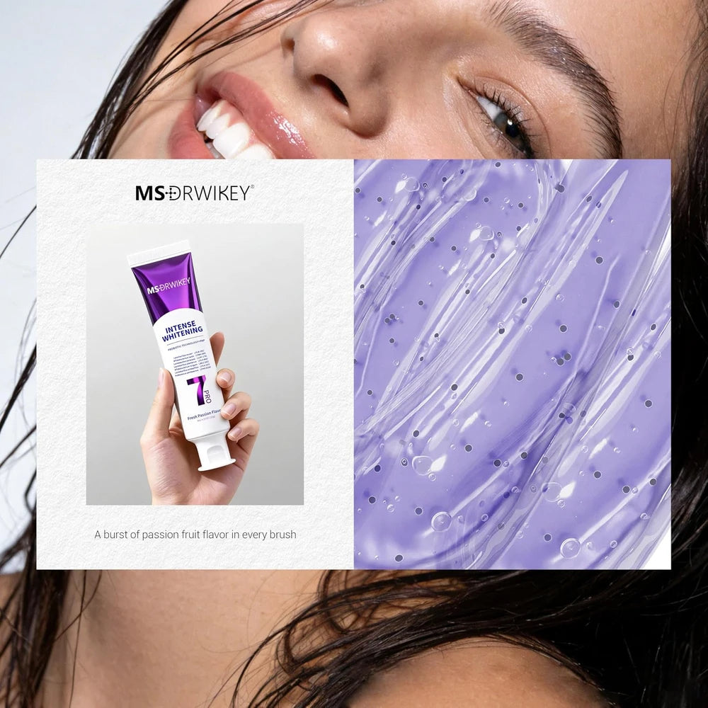 MSDRWIKEY 7-Pro Whitening Toothpaste